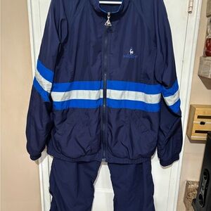 Vintage 80s 90s Le Coq Sportif Sweatsuit and Jacket Lot MENS.